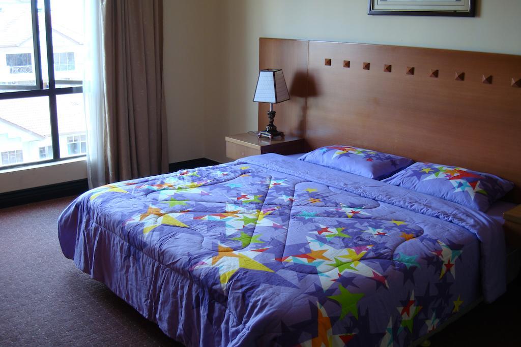 Dorcas Service Apartment - Marina Court Kota Kinabalu Oda fotoğraf