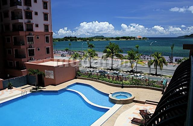 Dorcas Service Apartment - Marina Court Kota Kinabalu Dış mekan fotoğraf